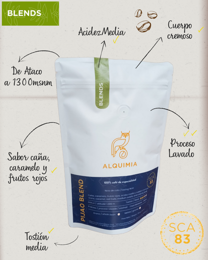 Pijao Blend - Café tradicional y cremoso